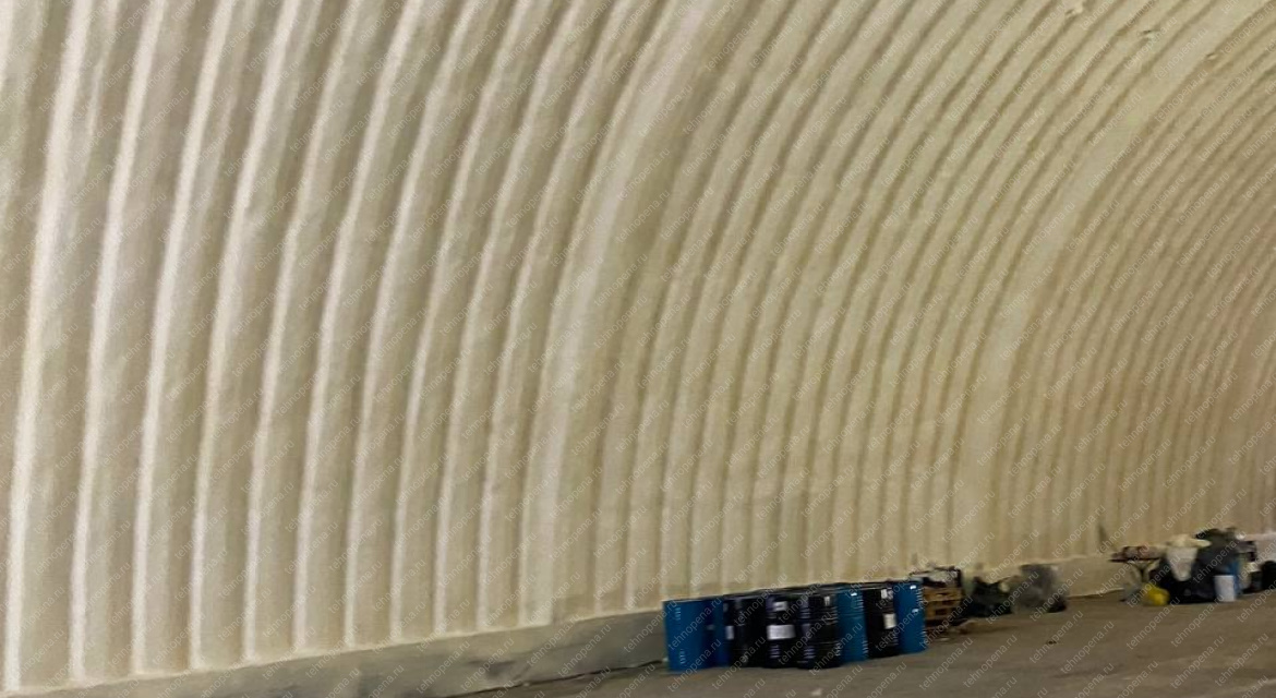 Утепление ангара ППУ