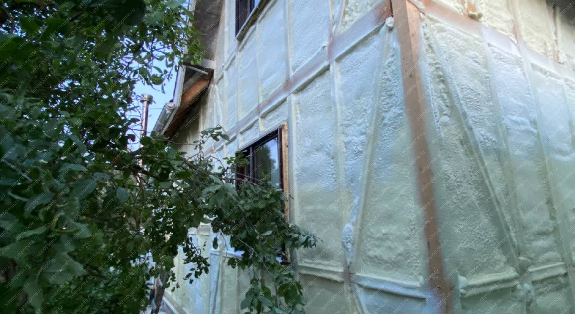 Утепление каркасного дома ппу