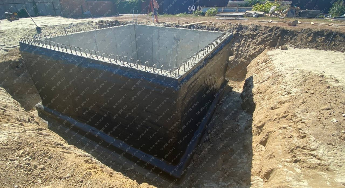 Гидроизоляция фундаментов