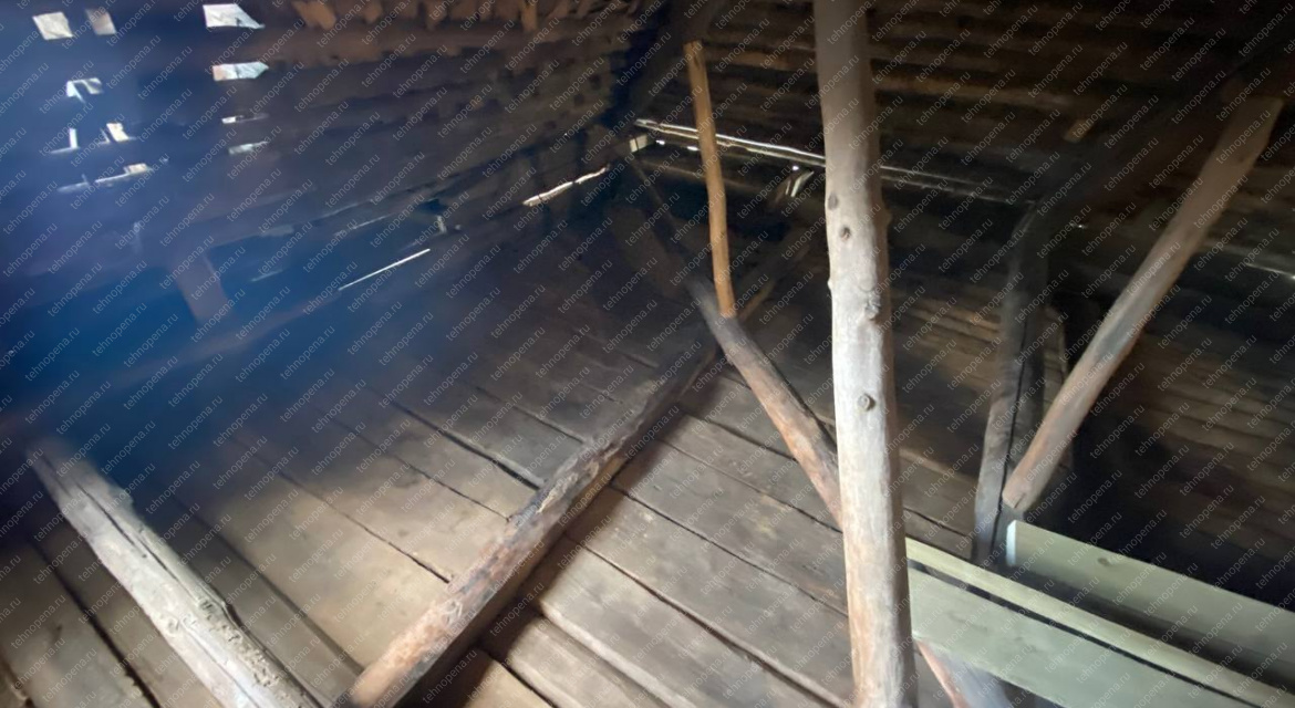 Утепление чердаков ППУ, СНТ Красная Пахра