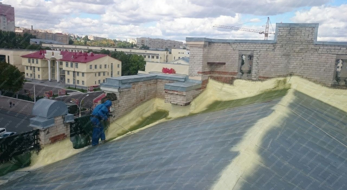 Гидроизоляция фальцевой кровли